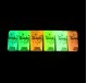 Pack de 6 témperas luminiscentes - TWINKLE (22ml)
