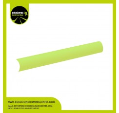  Profil luminescent courbe de PVC, 2,5 cm 